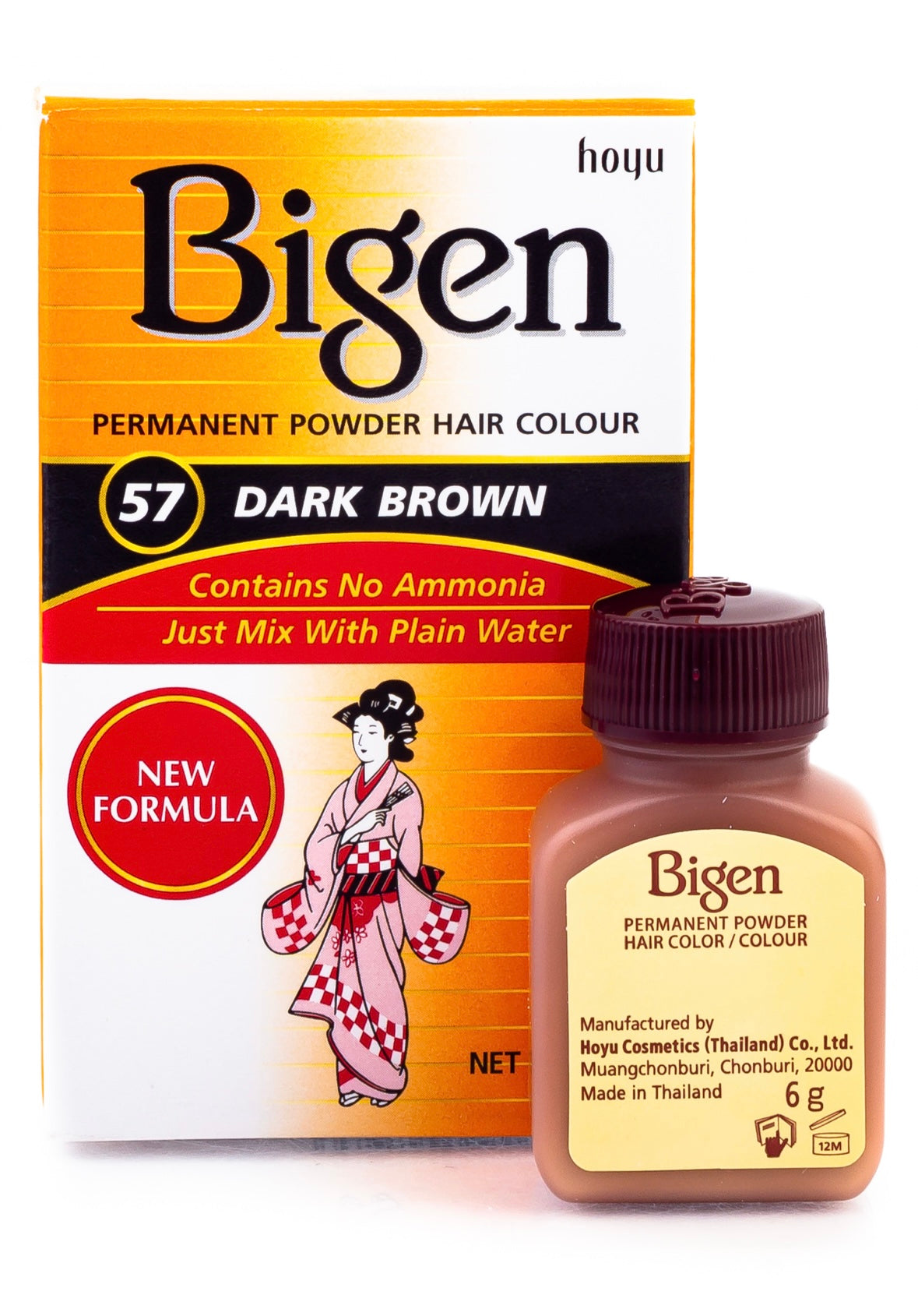 Bigen Permanent Powder Hair Color 6 g