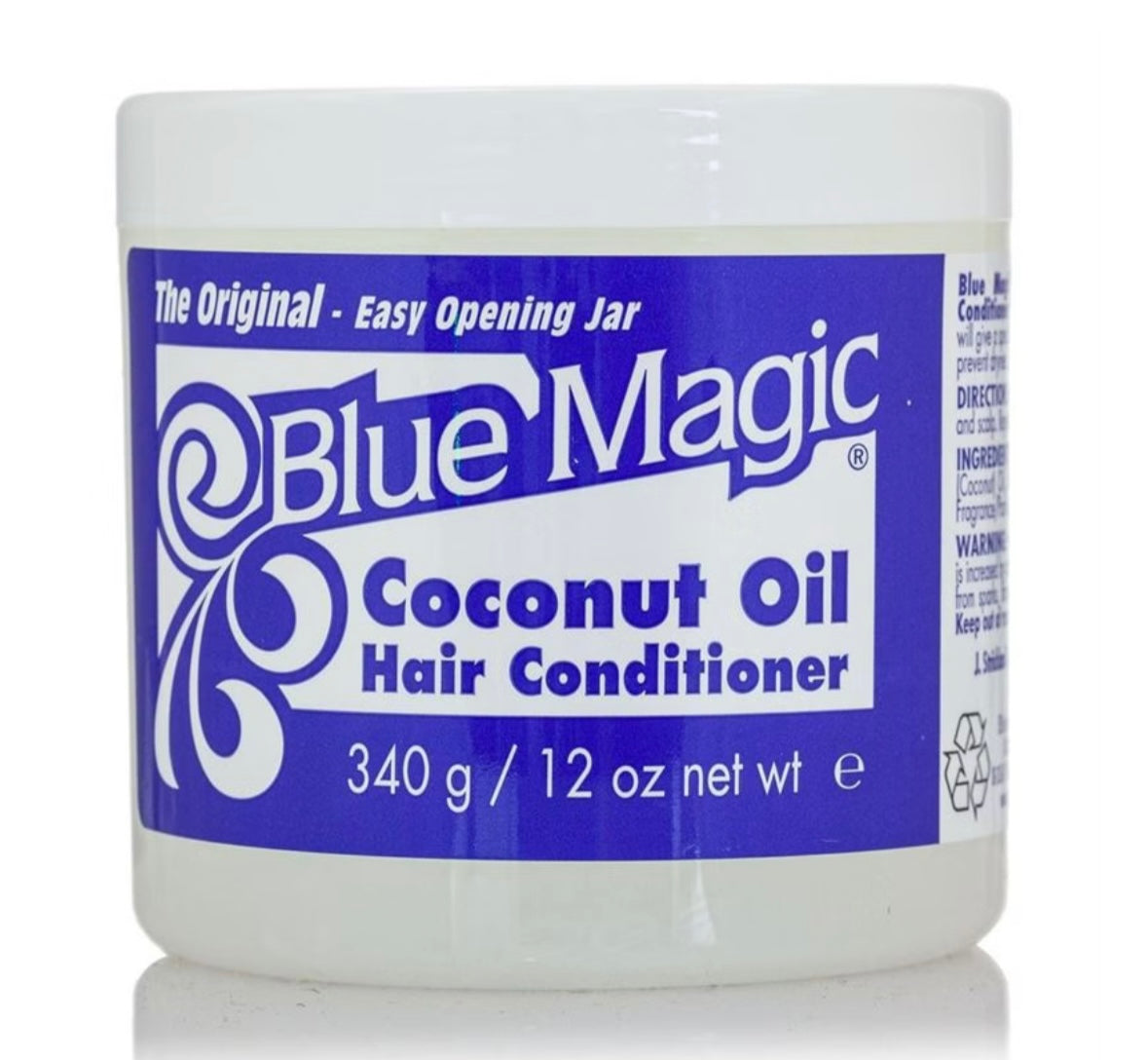 BLUE MAGIC COCONUT OIL HAIR CONDITIONER 12OZ 340G HAARSPÜLUNG AUS KOKOSNUSSÖL