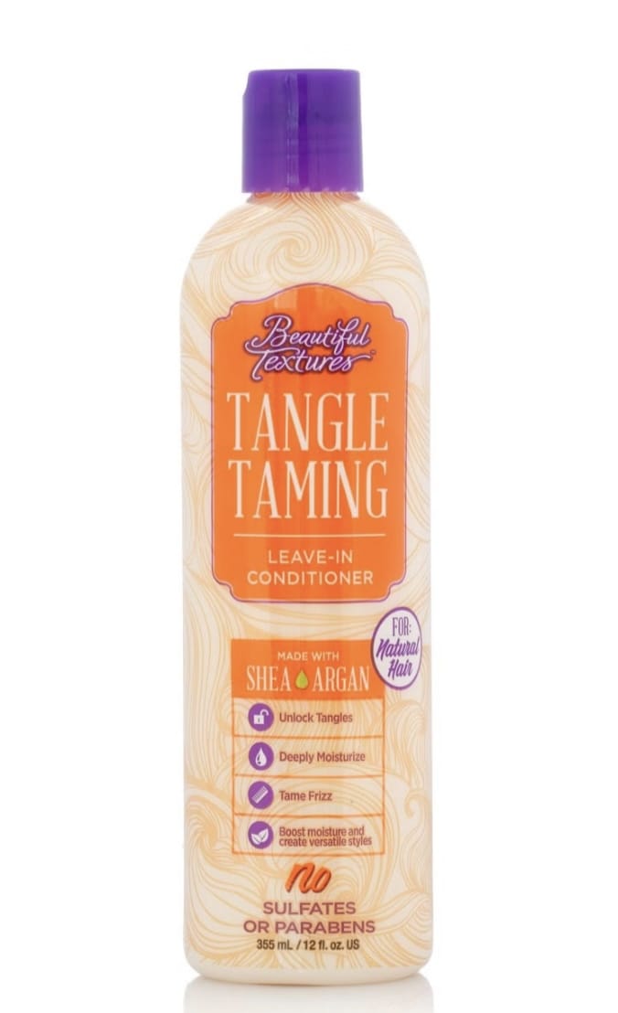 BEAUTIFUL TEXTURES TANGLE TAMING LEAVE-IN CONDITIONER 12OZ 355ML MOISTURIZING CONDITIONER